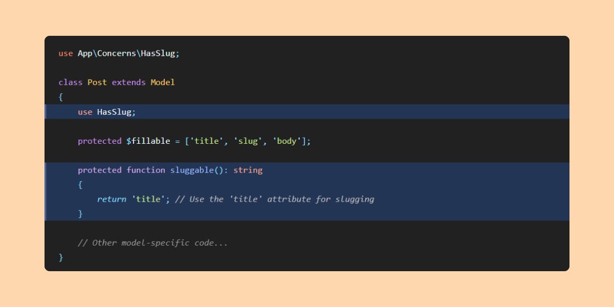 Simplify Slug Creation for Eloquent Models in Laravel